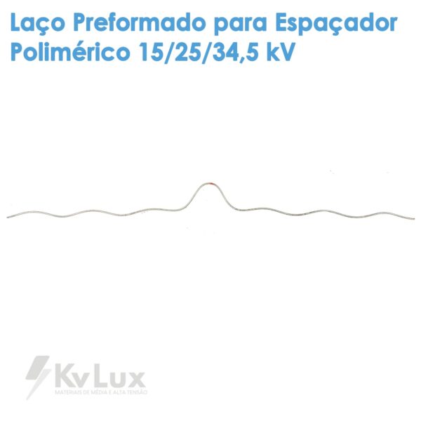 Laço Metálico para Espaçador Polimérico 15/25/34,5 kV