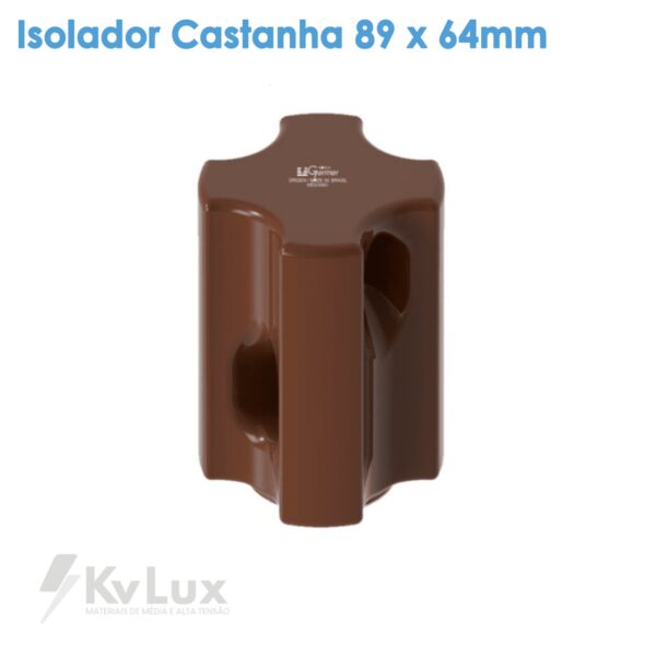 Isolador Castanha 89 x 64mm