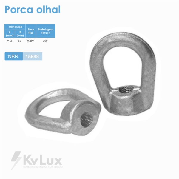 Porca Olhal