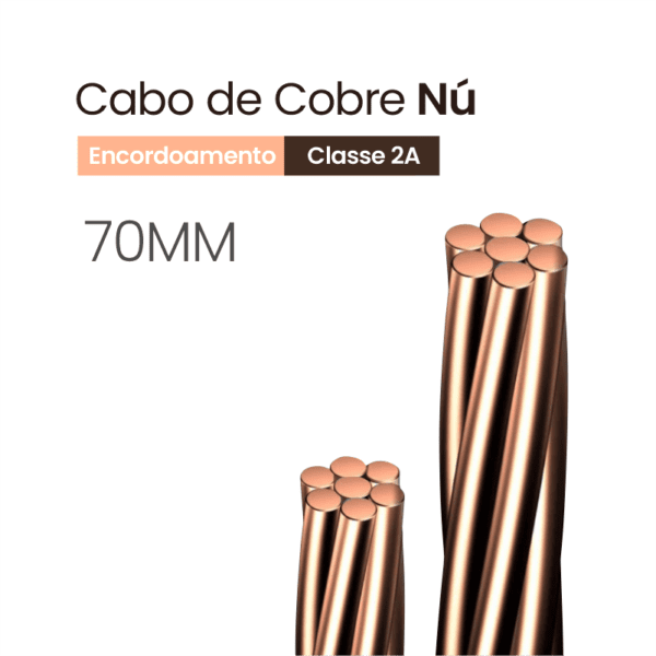 Cabo de Cobre Nú 70MM