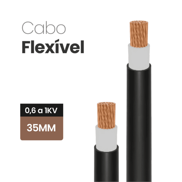 Cabo Flexível 0,6 a 1KV 35MM