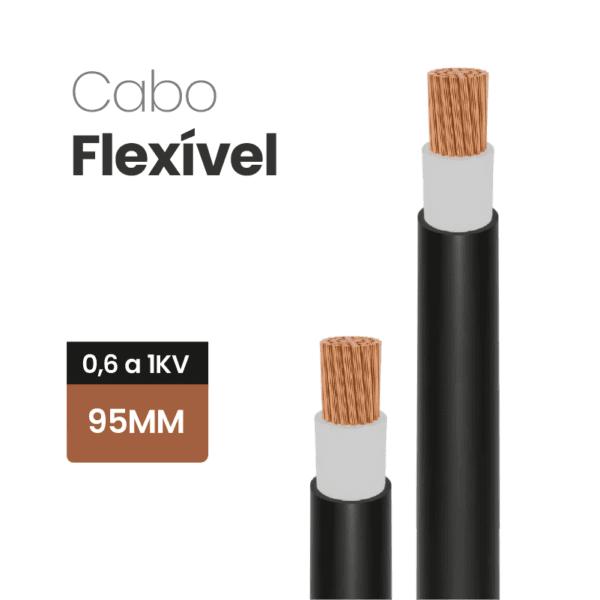 Cabo Flexível 0,6 a 1KV 95MM