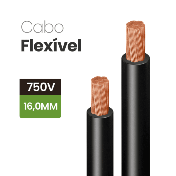 Cabo Flexível 750V 16,0MM