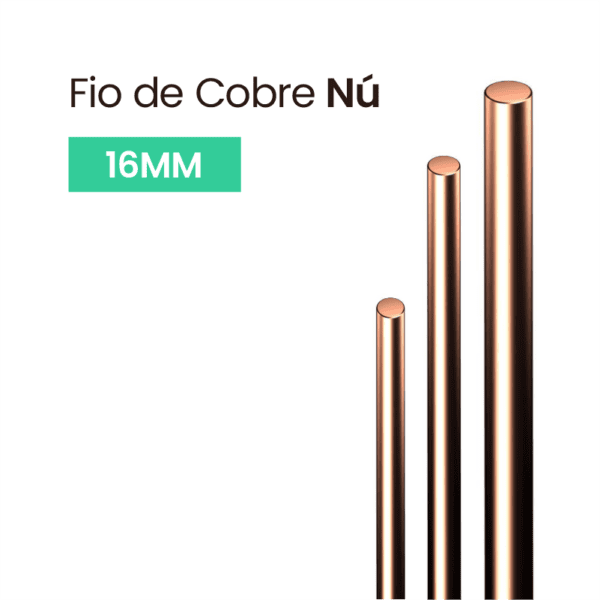 Fio de Cobre Nú 16MM