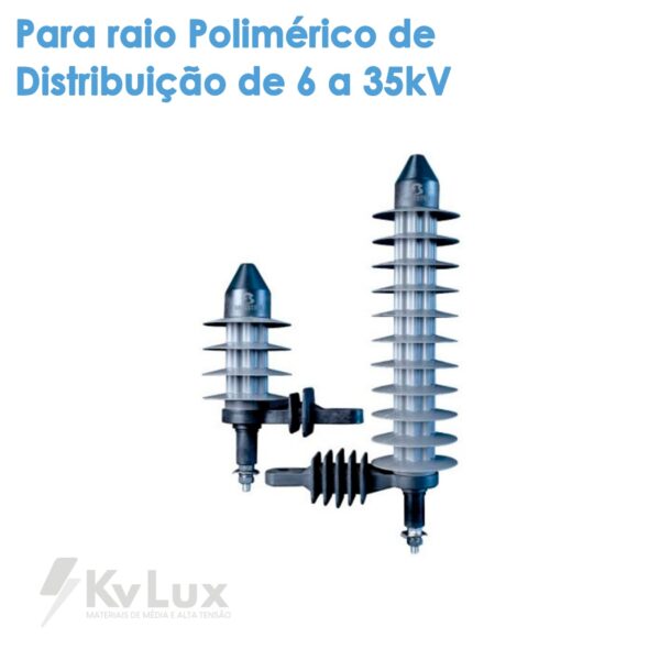 Para raio Polimérico de Distribuição de 6 a 35KV