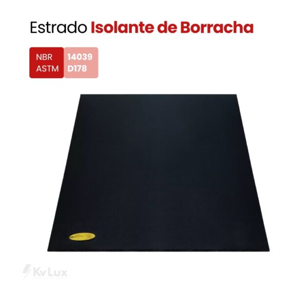 Estrado Isolante de Borracha