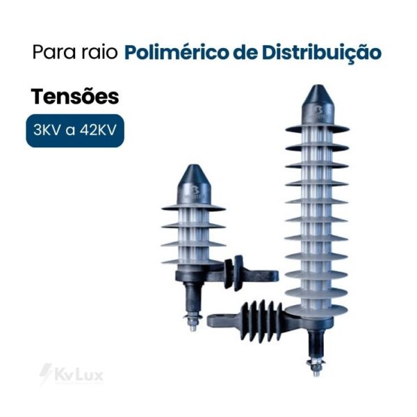 Para raio Polimérico de Distribuição
