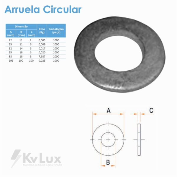 Arruela Circular