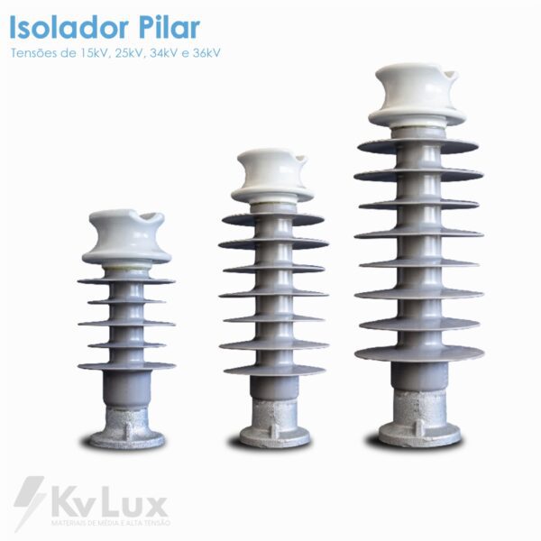Isolador Pilar Polimérico de 15 a 35KV