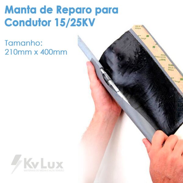 MANTA DE REPARO PARA CONDUTOR 15/25KV